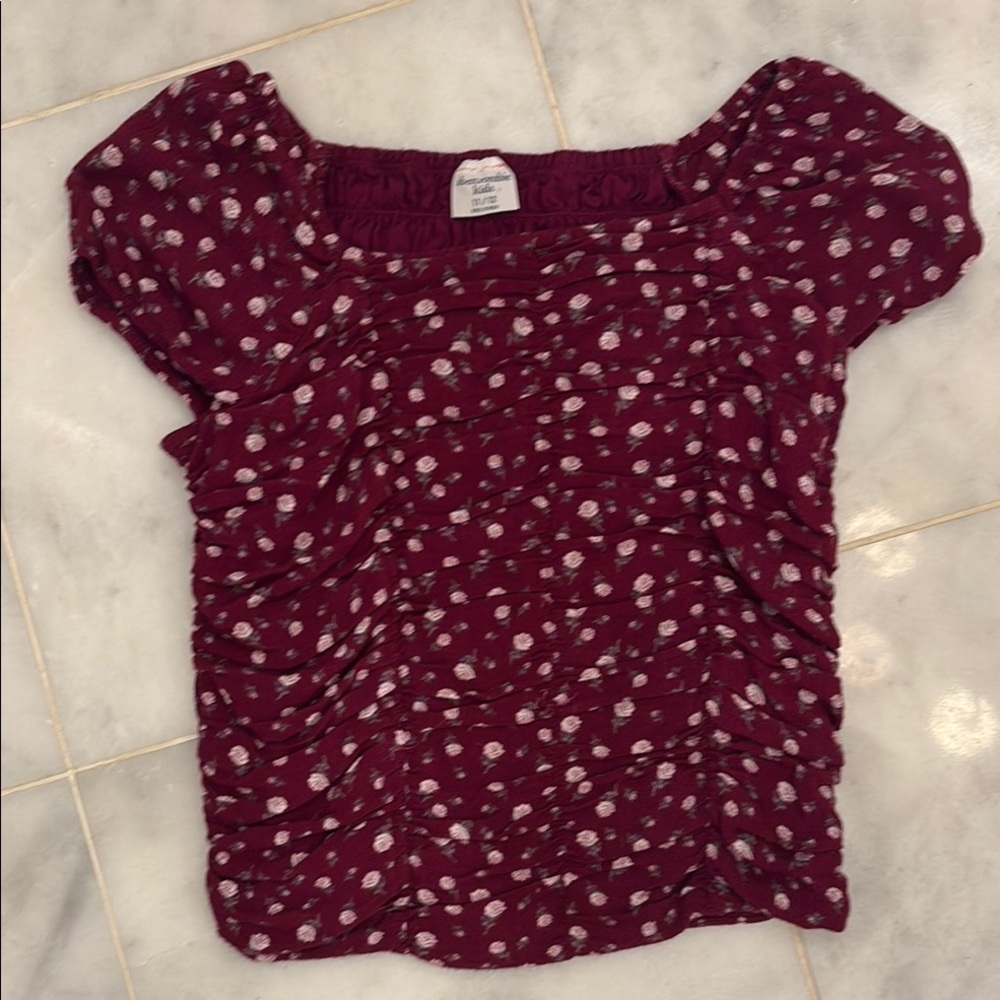 Abercrombie & Fitch Girl’s 11/12 floral top
